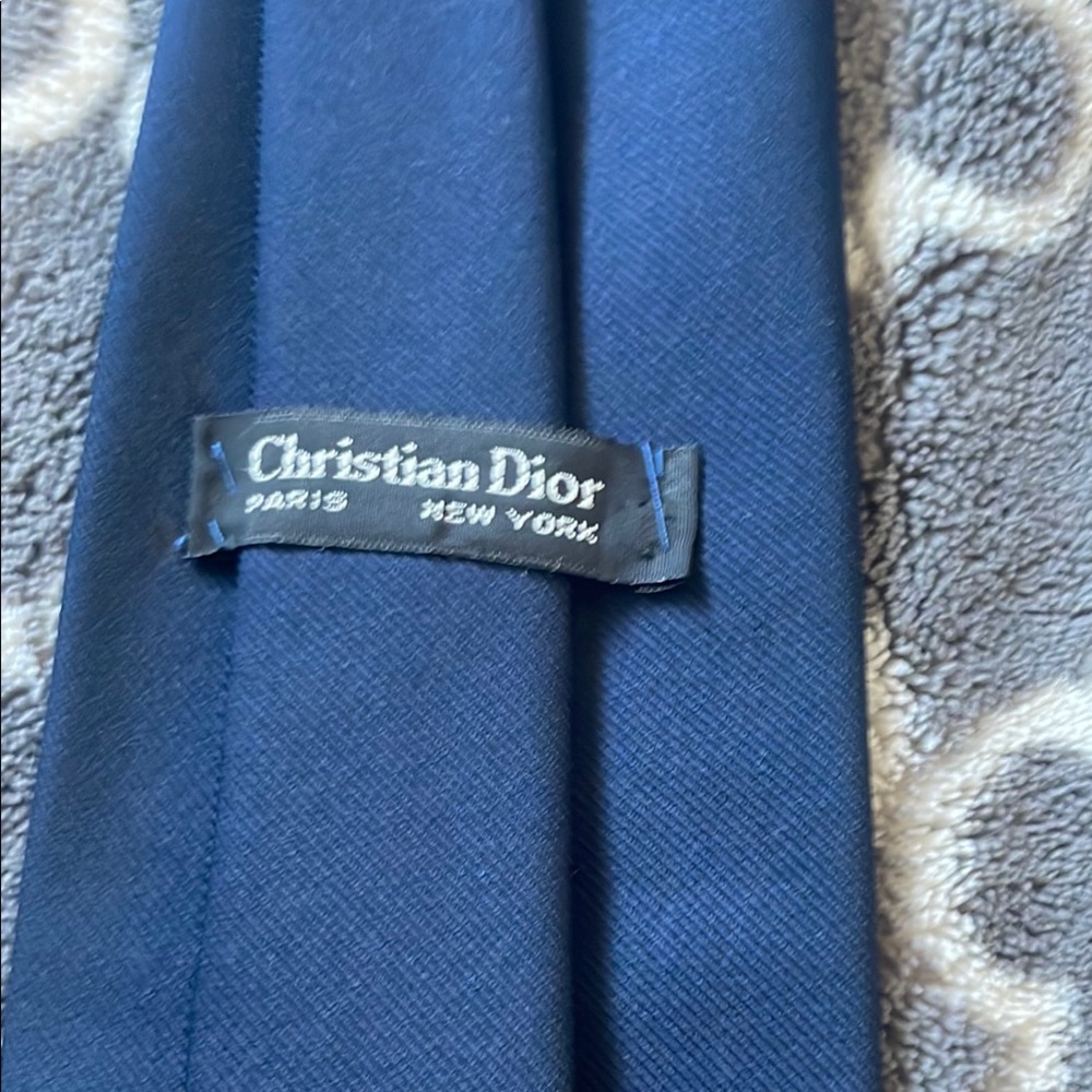 Dior Men's Blue Tie